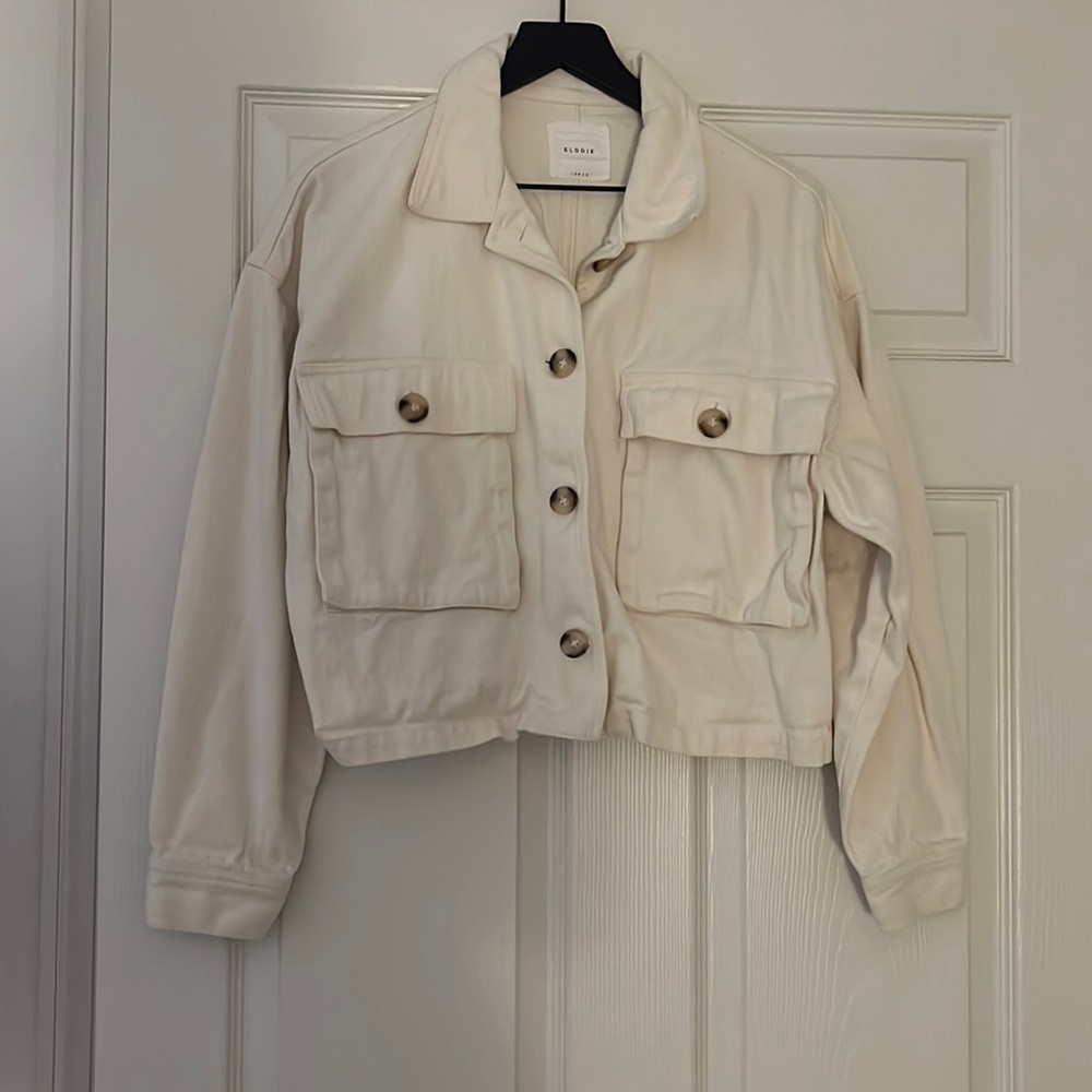 Elodie Off-White Jean Jacket